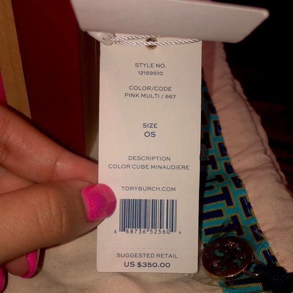 Tory Burch Color Cube Minaudiere - Picture 5 of 9